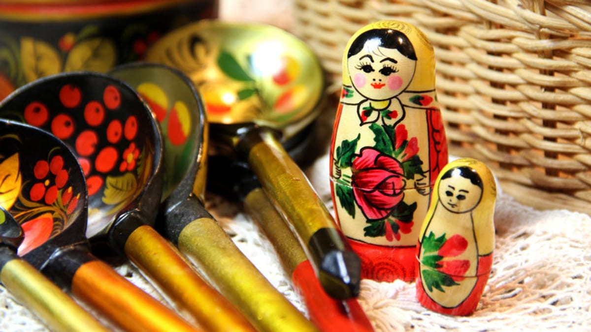  "Семенов - родина хохломы, ложки, плошки и матрешки"
